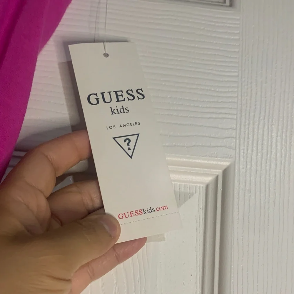 Guess Fuchsia Casual Kids Dress